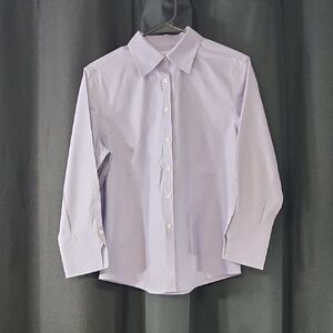 Brooks Brothers Fitted Non-Iron Cotton Light Purple  Shirt